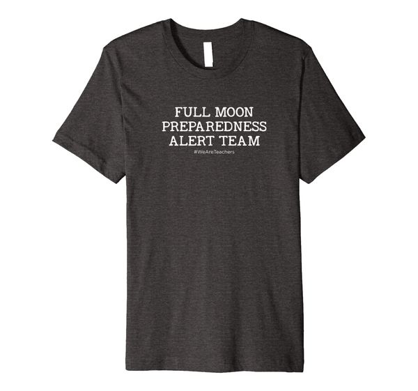 

full moon preparedness alert team, White;black