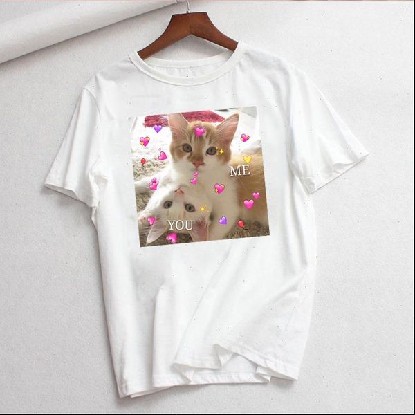 

zogank kawaii women t shirt ullzang vintage korean style 90s aesthetic grunge cute tee female harajuku tees, White