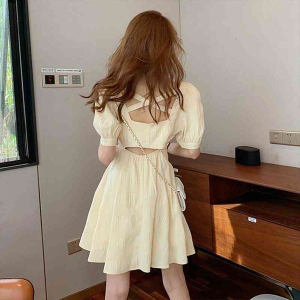 

one piece korean summer vintage womens dresses sweet halter cross hollow out fashion women s clothing white boho, Black;gray
