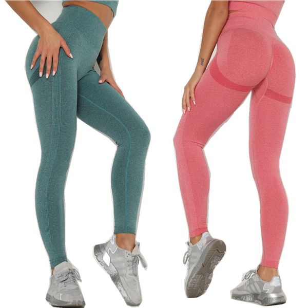 

11 colours women seamless leggings high waist gym energy seamless leggings yoga pants girl/female sport workout tights pants, Black