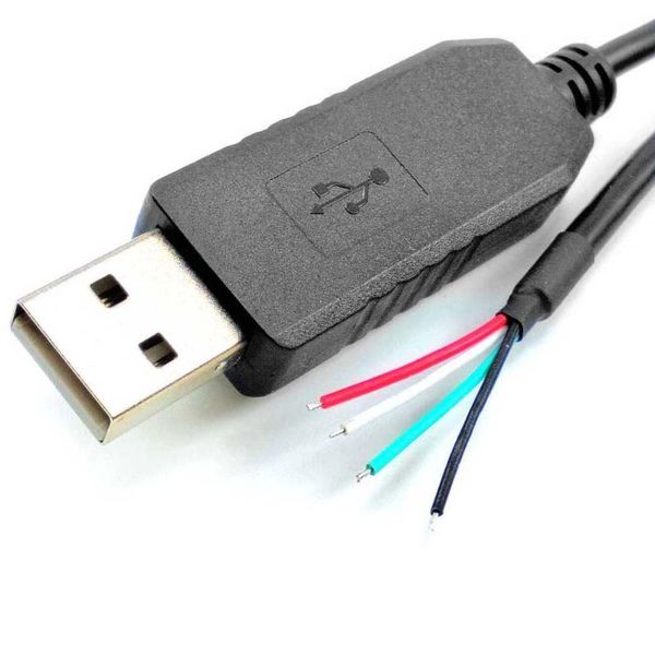 

video cables & connectors pl2303ra usb rs232 wire end cable