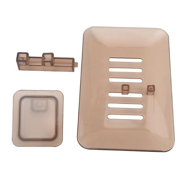 

soap dishes leachate dish wall-mounted crystal shelf case tray box storage rack