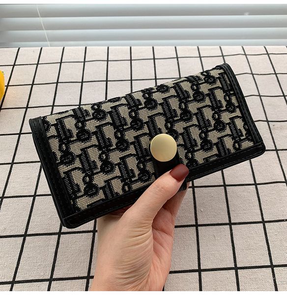 

women long wallets purses luxury wallet for ladies girl money pocket card holder female phone clutch bag, Red;black