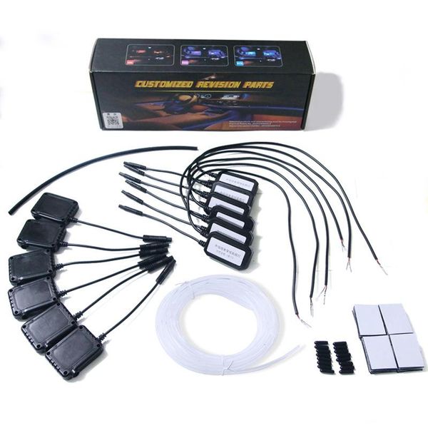

interior&external lights car led atmosphere lamp interior thread app cold light line central control door sole sound