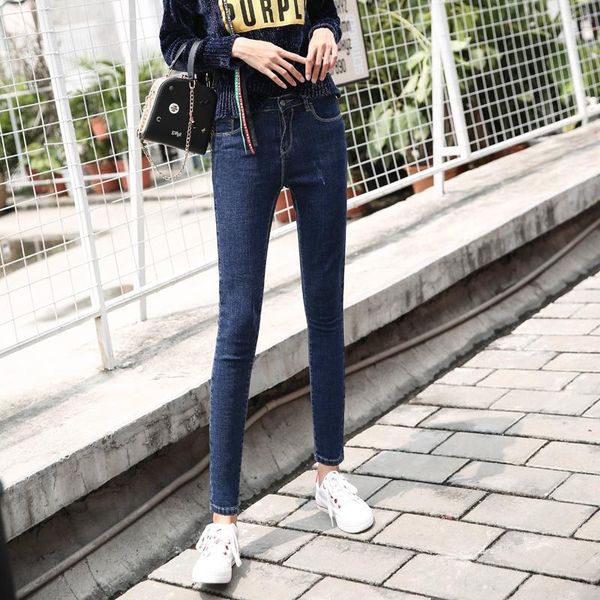 

skinny jeans for ladies black and blue high-stretch women's