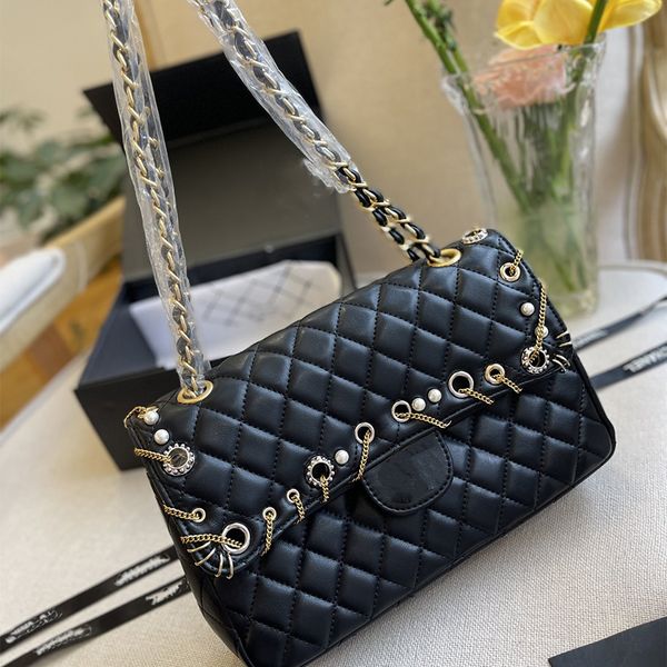 

2021 classic retro fashion bag female designer handbags big-name chain luxury large-capacity rhombic quilted wallet messenger bag cross body