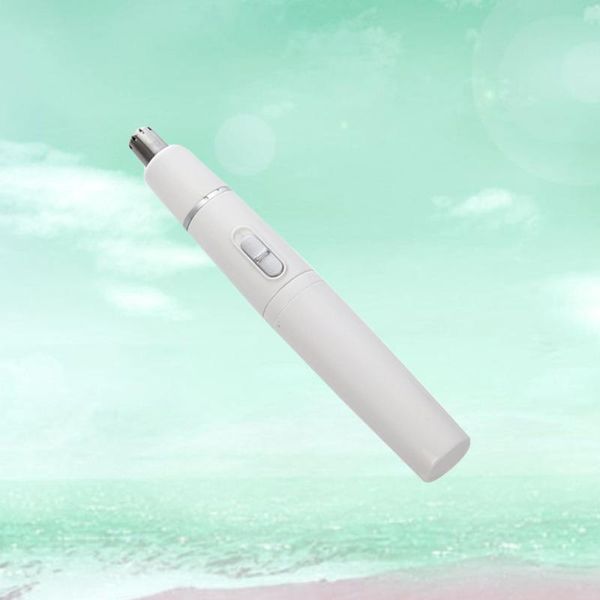 

nose hair trimmer for men 2 in 1 facial ear (white) electric & trimmers