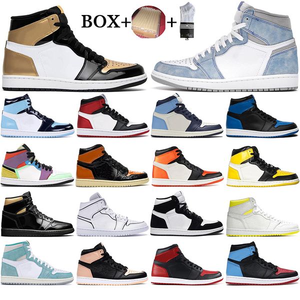 

with socks 2021 1s mens basketball shoes 1 shattered backboard mocha unc turbo green fearless outdoor sport sneakers eur36-46, White;red