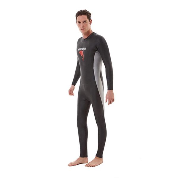 

3mm swim wetsuits men's diving suit split scuba snorkel swimsuit spearfishing surfing jumpsuit equipment wear