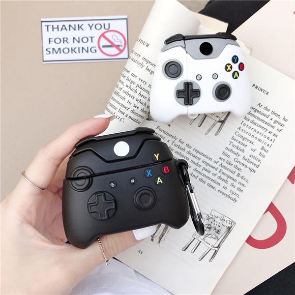 3D Cute Game Machine Bluetooth Наушники Profection Case GamePads для Apple Airpods 1 2 Pro Beats Studio Buds Уолкология Коробка для наушников Мягкая крышка