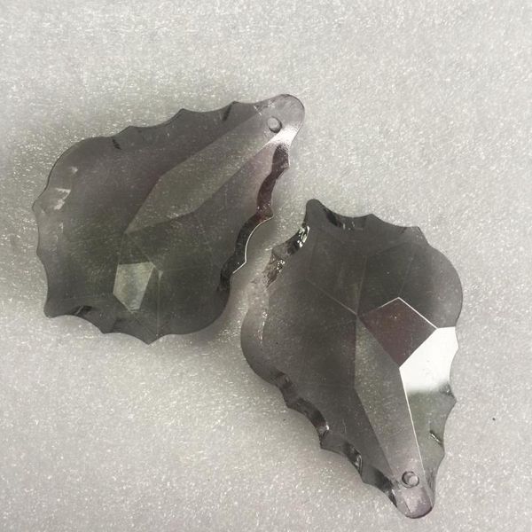 

chandelier crystal 50mm 20pcs smoke grey prisms glass pendants/drop parts