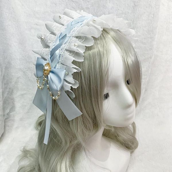 

other event & party supplies japanese lolita ornament soft girl all-matching kc bow headdress hair band accessories