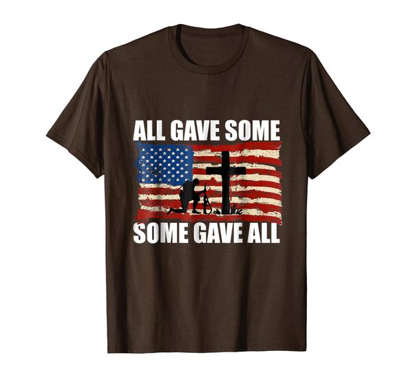 

all gave some some gave all t shirt, memorial day t shirts, White;black