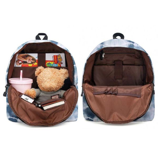 

backpack 2pcs school student bookbag travel lapdaypack with pencil case for teenager girls 28gd