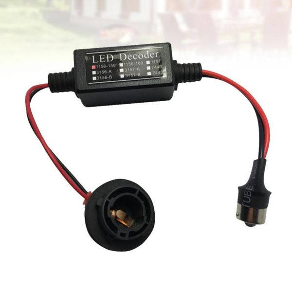 

car headlights 1156(150 degree) led load resistor decoder light warning error canceller for turn signal reverse backup bulb