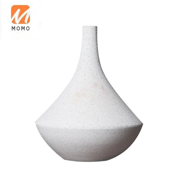 

vases white simple vase decoration model room tea soft