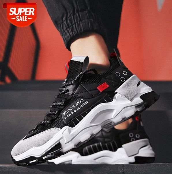 

men's shoes korean style ins casual sports running thick-soled old #xi6n