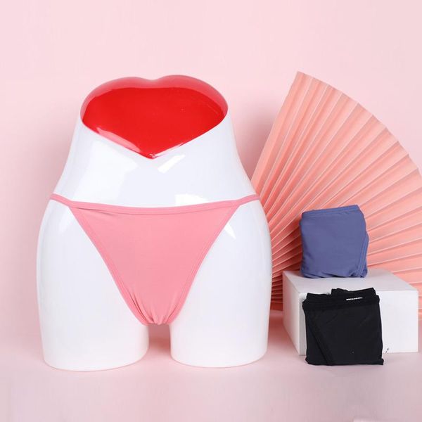 

women's panties seamless underwear girls thong high waist soft fashion women thongs and, Black;pink