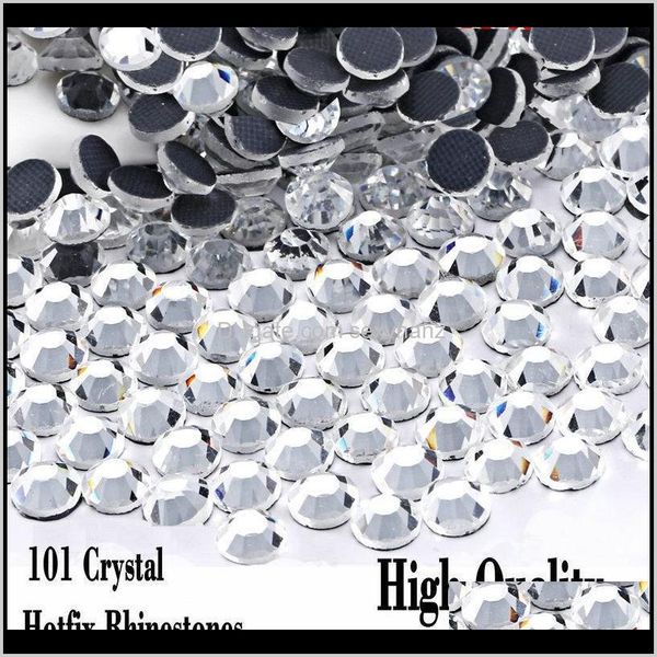 

sewing notions tools apparel clear crystal dmc fix rhinestone flatback glass different sizes fix rhinestones iron on for p, Black