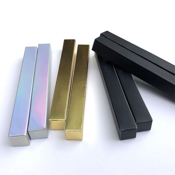 

gift wrap 1pcs diy eyeliner packaging box shiny lipstick wrapping sample