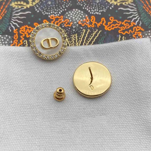 

85% off factory clearance family circle earrings family light luxury wind white fritillaria inlaid with small stars elegant14, Golden