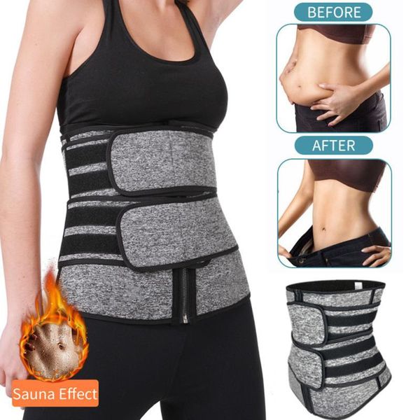 

women's shapers neoprene sauna waist trainer corset sweat belt for women weight loss compression trimmer workout sports fat burning sha, Black;white