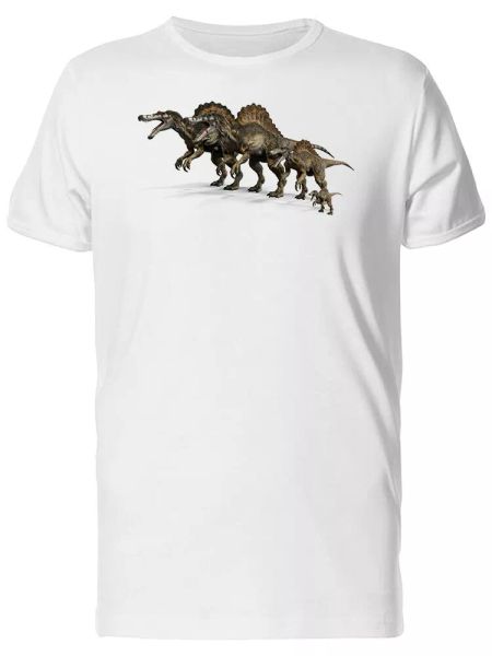 

Growth Stages Of Spinosaurus Men's Tee -Image by Shutterstock, White;black