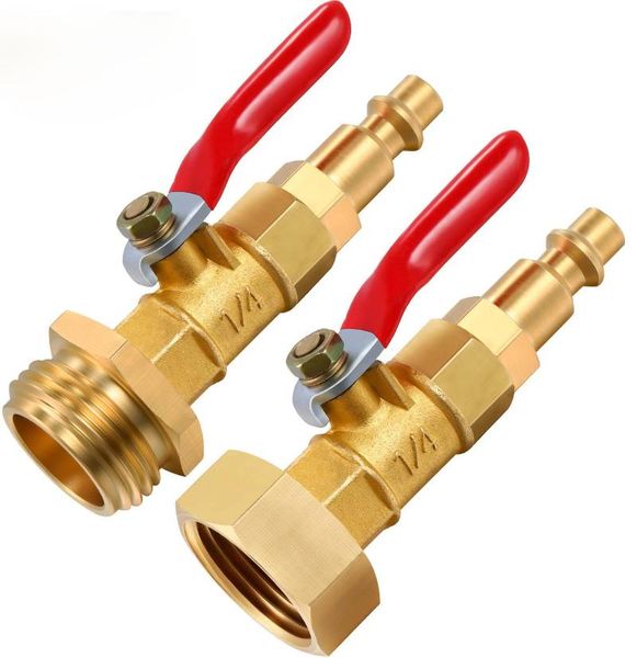 

anti-blow plug anti-e air nozzle fitting with ball valve for garden hose irrigation in trailer sprinkler system watering equipments