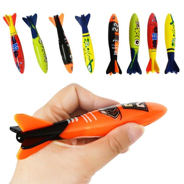 

pool & accessories swimming toys underwater dive sticks outdoor toypedo bandits play water fun tool throwing rocket 4 pcs