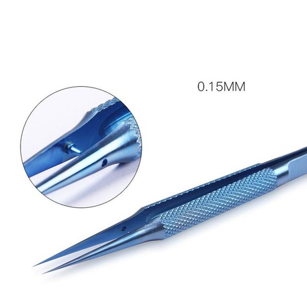 

precision titanium alloy tweezers 0.15mm dedicated for edge precise fingerprint line repair tools cell phone repairing