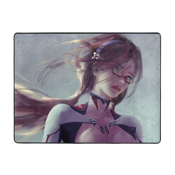 

carpets living room,kitchen,bedroom,cartoon carpet,girl with glasses carpet 63 x 48 in