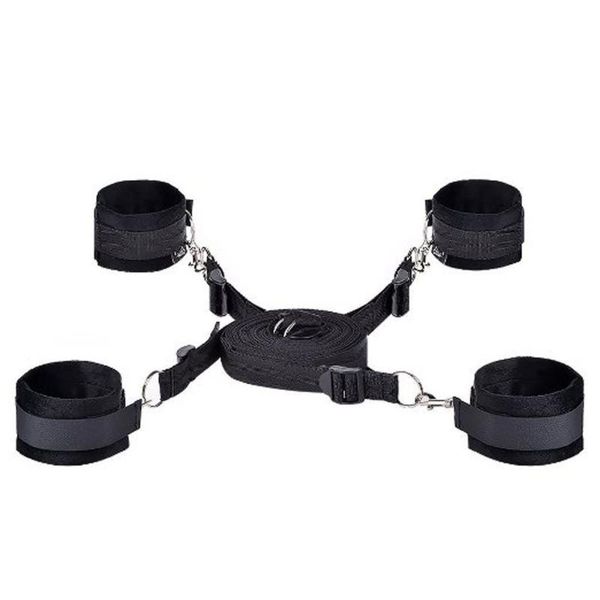 

party masks mall-under bed bondage restraint system with hand cuffs ankle cuff collection