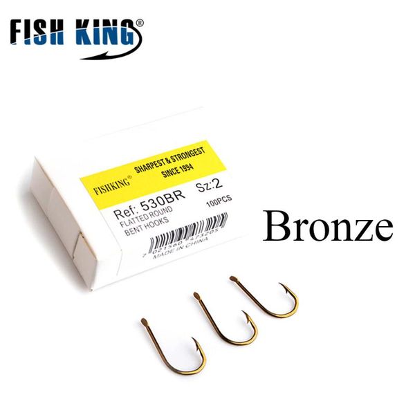 

100pcs/lot #1-10# 530br fishing hook long shank flatted hooks high carbon steel tackle