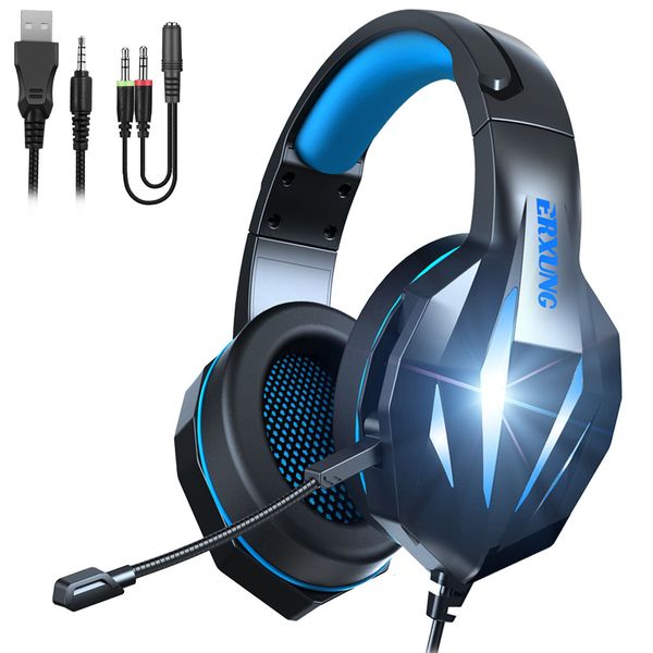 

earphones headset erxun j5 e-sports with mcl mobile phone computer game