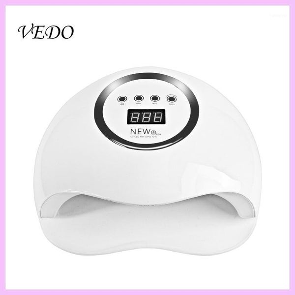 

5plus 72w ultraviolet lamp big space nail dryer with lcd display led for curing gel polish auto sensor tools1