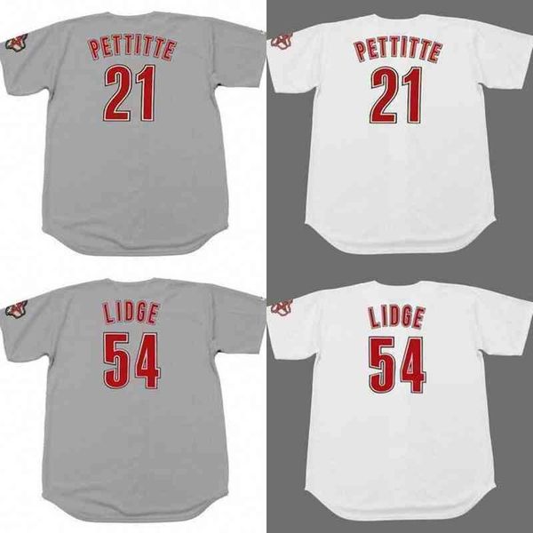 

21 andy pettitte 4 brad lidge baseball jersey 2005, Black