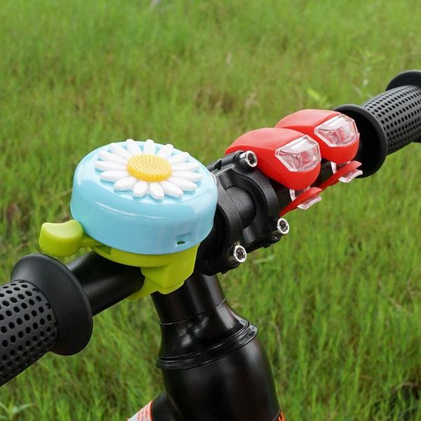 

bike horns multi-color kids funny bicycle bell flower mtb handlebar alarm cycling ring parts accessories