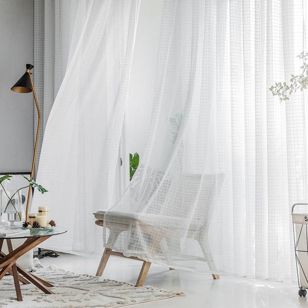 

curtain & drapes sheer for living room leaves tulle bedroom kitchen white voile window modern home design panel