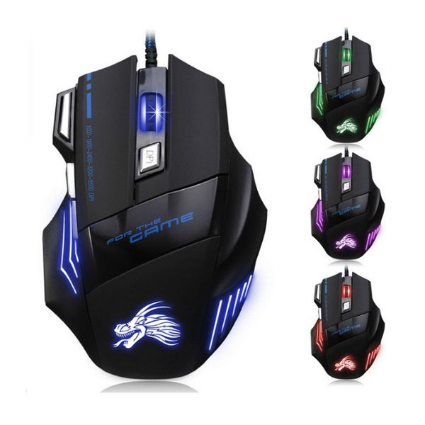 

mices mouse game seven button breathing lamp usb wired pelectric 35 one hand keyboard