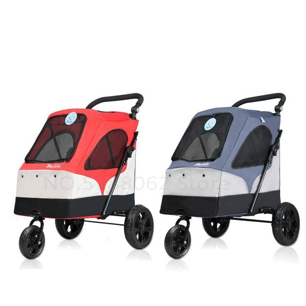 

dog car seat covers large pet stroller cart folding space bearing 55kg outing supplies