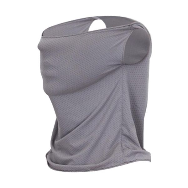 

outdoor hats golf sunscreen collar ice stretch breathable masks, Black;white