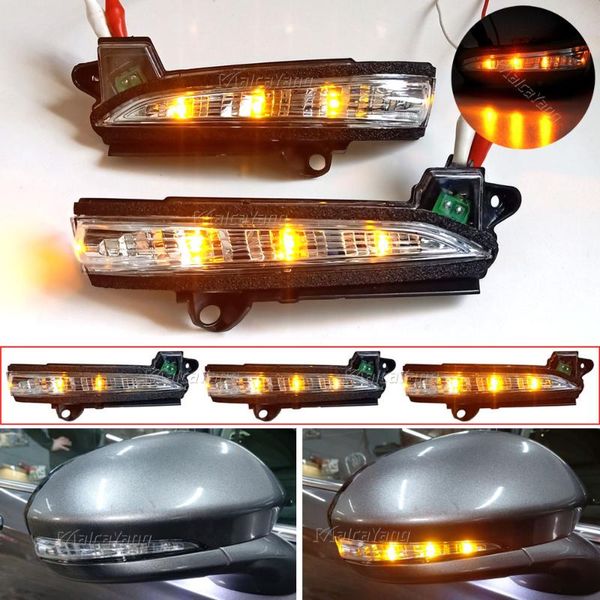 

emergency lights left right for fusion mondeo usa version led turn signal light side rearview mirror indicator lamp 2013-2021
