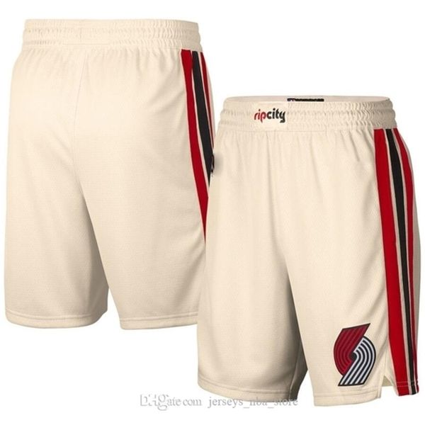 

0919-20 new season men s portlandtrail\rblazers city version of white rice ball pants, Black