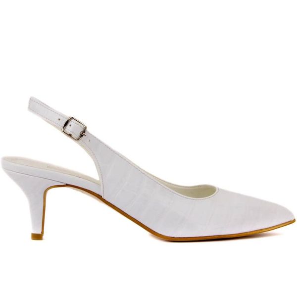 

dress shoes moxee-white color kroko patterned women 's stiletto, Black