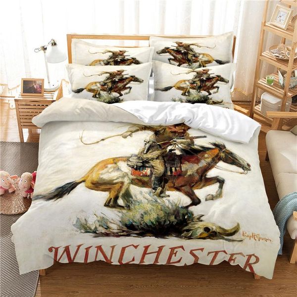 

bedding sets horse riding set  duvet cover bed cotton bedroom
