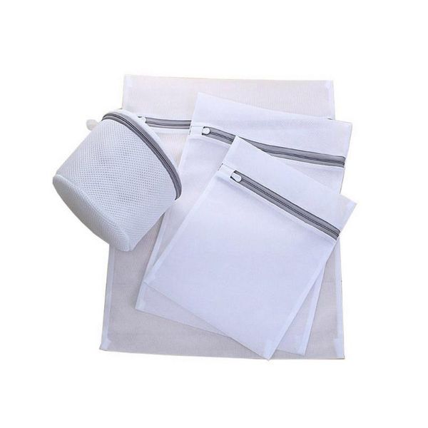 

laundry bags thicken fine mesh bag gray zipper set designer wash sandwich bra