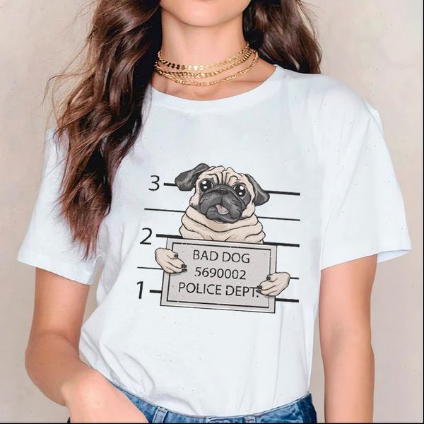 

women t shirt dog love funny cute print pet short sleeve clothes tshirts womens graphic female tee clothing, White