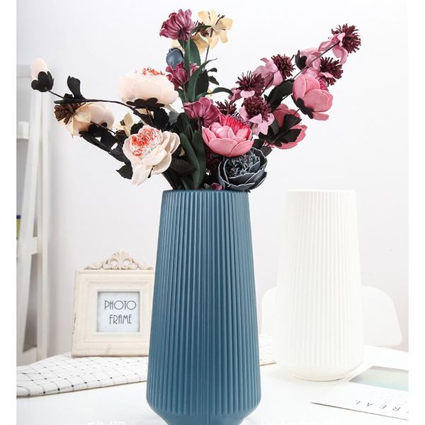 

vases european-style home decorations anti-ceramic vase plastic non-breakable wedding decoration for hydroponic plants creative