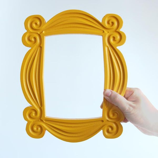 

frames friends frame tv show monica po yellow door collectible gift for home decro