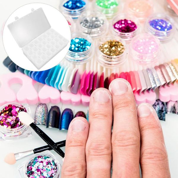 

tissue boxes & napkins 1pc nail beads case diamond storage box 28 grid jewelry